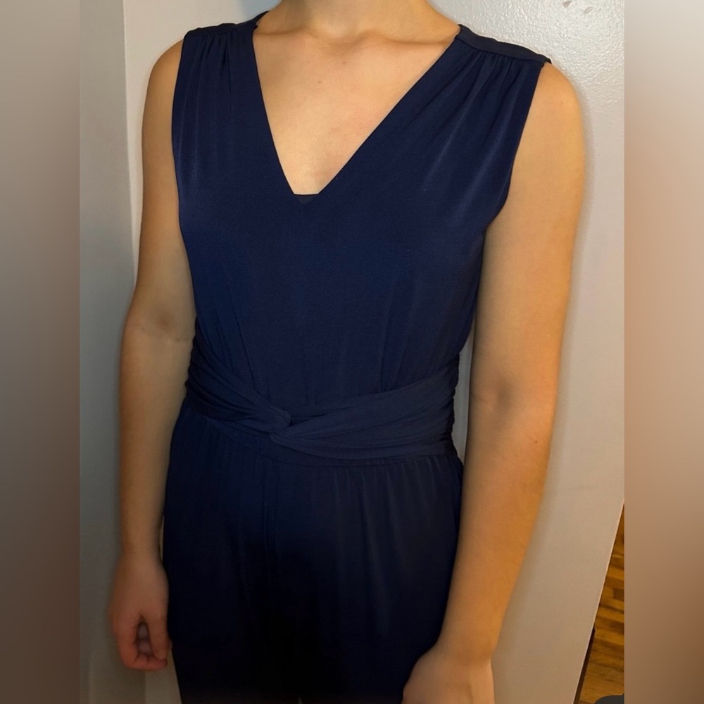 Michael Kors Deep Blue Jumpsuit